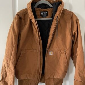 Carhartt Tan Hooded Jacket